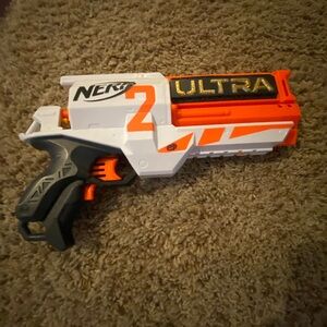 Nerf Ultra 2 Blaster in White, Orange, and Black